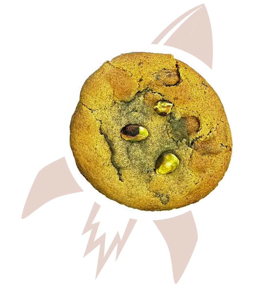 Cookie Pistache fleur d'oranger